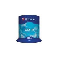 Диск CD Verbatim CD-R 700Mb 52x Cake box 100шт Extra Фото