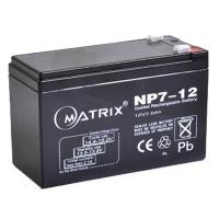 Батарея к ИБП Matrix 12V 7AH Фото