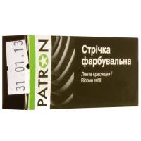 Стрічка до принтерів Patron 13мм х 7м Black (к) Фото