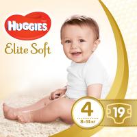 Підгузок Huggies Elite Soft 4 Small 19 шт Фото
