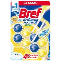 Туалетный блок Bref Сила Актив Лимон 2 х 50 г Фото