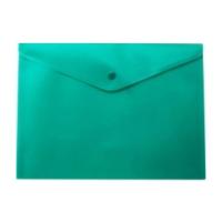 Папка - конверт Buromax А5, with a button, green Фото