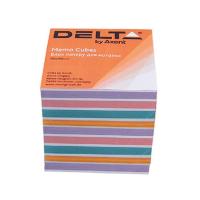 Папір для нотаток Delta by Axent "COLOR" 90Х90Х80мм, unglued Фото