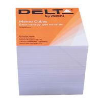 Бумага для заметок Delta by Axent білий 90Х90Х80мм, unglued Фото