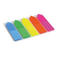Стикер-закладка Axent Plastic bookmarks 5х12х50mm, 125шт, arrows, neon c Фото