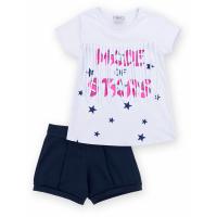 Набір дитячого одягу Breeze футболка со звездочками с шортами Фото