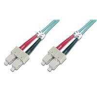 Оптичний патчкорд Digitus SC/UPC-SC/UPC, 50/125, MM, OM3, duplex, 1м Фото