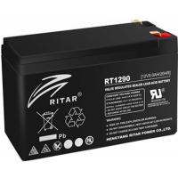 Батарея до ДБЖ Ritar AGM RT1290B, 12V-9Ah, Black Фото