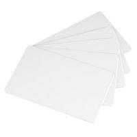Карточка пластиковая чистая Evolis PVC 30 mil, белые, 5х100 штук Фото