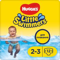 Подгузники Huggies Little Swimmer 2-3 12 шт Фото