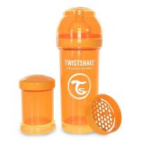 Пляшечка для годування Twistshake антиколиковая 260 мл, оранжевая Фото