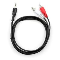 Кабель мультимедийный Vinga 3.5mm M to 2xRCA M 1.5m Фото