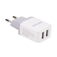 Зарядний пристрій Maxxter 2 USB, 5V/2.4A Фото
