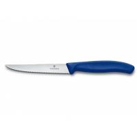 Кухонный нож Victorinox SwissClassic для стейка 11 см, синий Фото