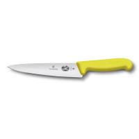 Кухонный нож Victorinox Fibrox разделочный 19 см, желтый Фото