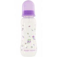 Пляшечка для годування Baby Team с силиконовой соской, 250 мл фиол Фото