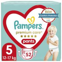 Подгузники Pampers Premium Care Pants Junior Размер 5 (12-17 кг), 52 Фото