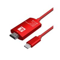 Переходник Extradigital Type C to HDMI, 2m, 4K, 30HZ Фото