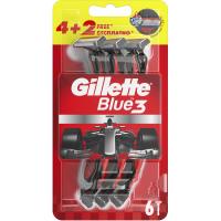 Бритва Gillette Blue 3 6 шт. Фото
