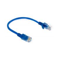 Патч-корд Extradigital 0.25м, UTP, cat.5e, CCA, blue Фото
