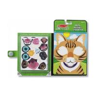 Набор для творчества Melissa&Doug Блокнот с многоразовыми наклейками Домашние животн Фото