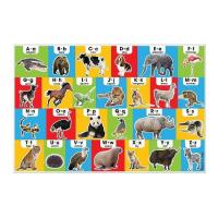 Пазл Melissa&Doug Мега "Алфавит Животные", 24 элемента Фото