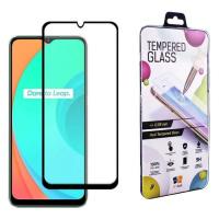 Стекло защитное Drobak Realme C11 Full Cover Full Glue (Black) (222223) Фото