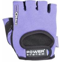 Рукавички для фітнесу Power System Pro Grip PS-2250 XS Purple Фото