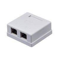 Компьютерная розетка Kingda RJ45 x2 STP 5e Фото
