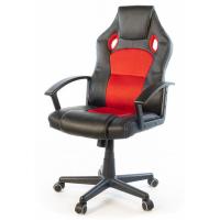 Офисное кресло Аклас Анхель PL TILT чёрно-красный Фото