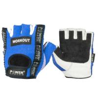 Перчатки для фитнеса Power System Workout PS-2200 Blue XS Фото