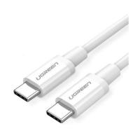 Дата кабель Ugreen USB-C to USB-C 1.0m US264 ABS Shell White Фото