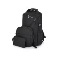 Рюкзак для ноутбука Voltronic 15.6" YT-B15,6"N-B3 Black, Q80, SET Фото