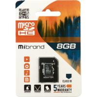Карта пам'яті Mibrand 8GB microSDHC class 10 Фото