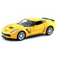 Машина Uni-Fortune CHEVROLET CORVETTE C7 желтый Фото