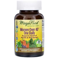 Мультивитамин MegaFood Мультивитамины для женщин 40+, Women Over 40 One D Фото