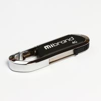 USB флеш накопичувач Mibrand 4GB Aligator Grey USB 2.0 Фото