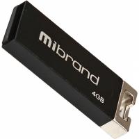 USB флеш накопичувач Mibrand 4GB Сhameleon Black USB 2.0 Фото