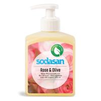 Рідке мило Sodasan органічне Rose-Olive тонізуюче 300 мл Фото