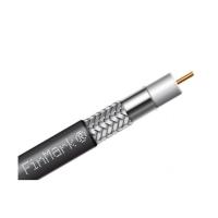 Кабель телевизионный FinMark RG-660, CCS, 100м, black Фото