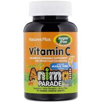 Вітамін Natures Plus Витамин С для Детей без Сахара, Вкус Апельсина, An Фото