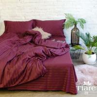 Постельное белье Tiare 79 Сатин Страйп Цветной двухспальный Фото