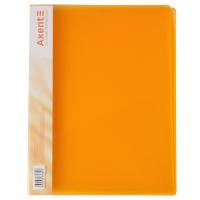 Папка-скоросшиватель Axent A4 700 мкм Прозрачная оранжевая Фото