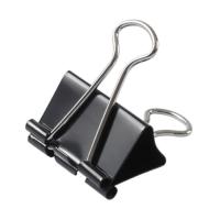 Биндер металлический Axent 32 мм, 12шт, black Фото