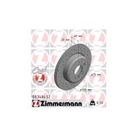 Гальмівний диск ZIMMERMANN 150.3484.52 Фото