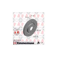 Гальмівний диск ZIMMERMANN 200.2534.52 Фото