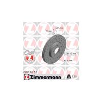Гальмівний диск ZIMMERMANN 250.1352.52 Фото