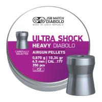 Пульки JSB Heavy Ultra Shock 4,5 мм, 0,67 г, 350 шт/уп Фото