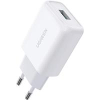 Зарядний пристрій Ugreen CD122 18W USB QC 3.0 Charger (White) Фото