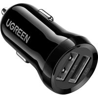 Зарядное устройство Ugreen ED018 24W 2xUSB Car Charger (Black) Фото